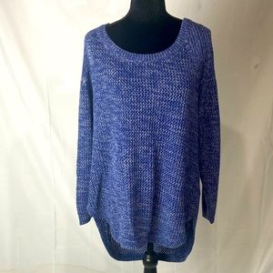 Torrid Open Knit Blue Sweater Size 2